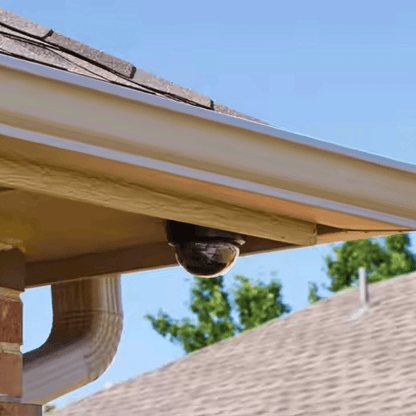 Telecamera Dome Finta con LED Rosso Lampeggiante | Simulatore di Videosorveglianza Realistica da Interno ed Esterno | Sistema di Sicurezza Fittizio a Batteria per Casa, Ufficio e Negozi