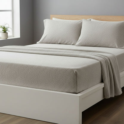 Completo Letto Matrimoniale in Pile - Dimensioni 240x290cm