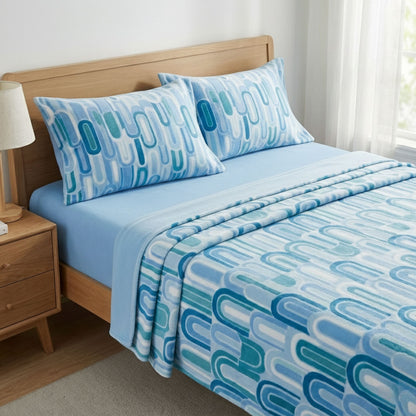 Completo Letto Matrimoniale in Pile - Dimensioni 240x290cm