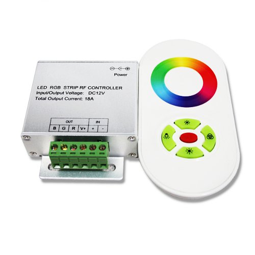 CONTROLLER DIMMER RGB CON TELECOMANDO 12-24V 18A