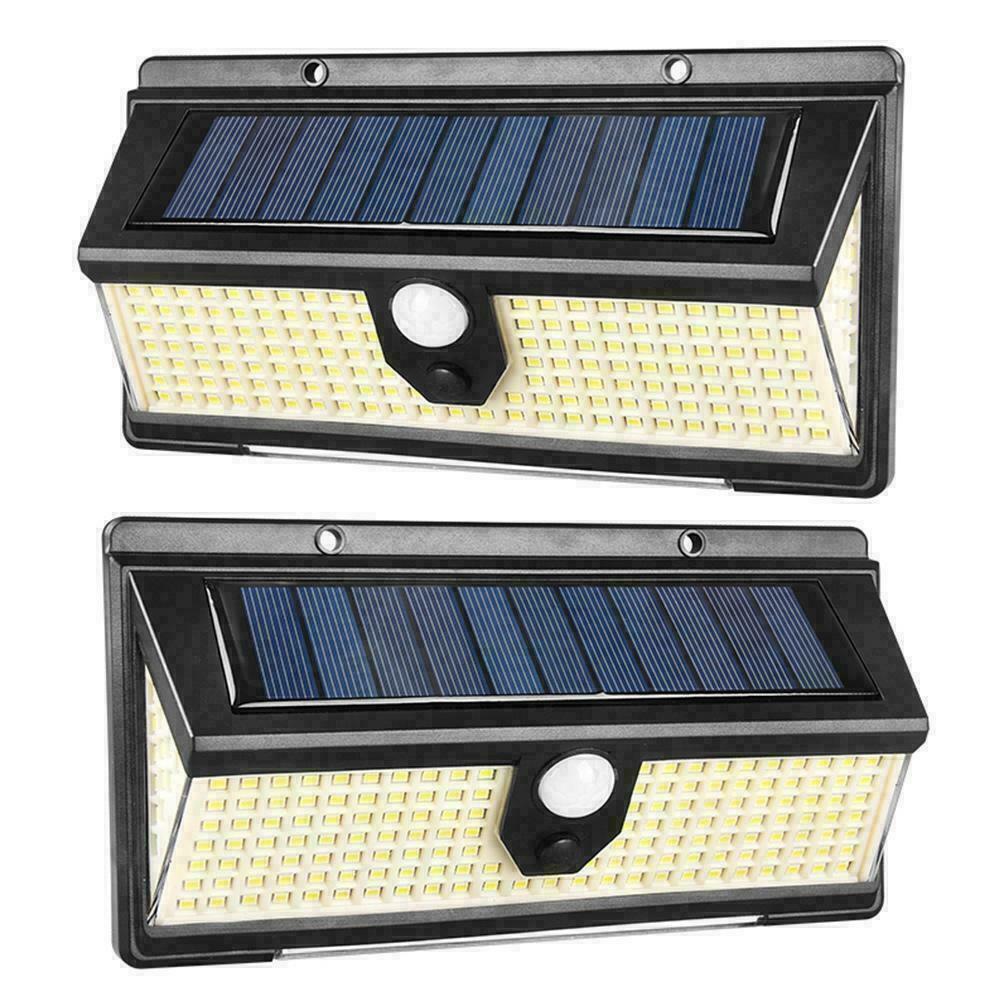 APPLIQUE 190LED SENSORE DI MOVIMENTO SOLARE