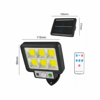 APPLIQUE 72LED CON SENSORE DI MOVIMENTO E TELECOMANDO