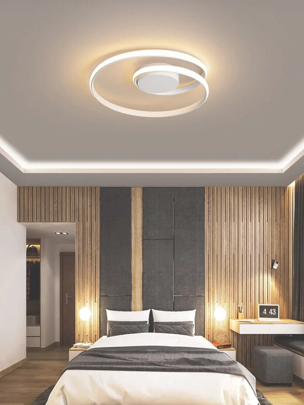 Plafoniera da soffitto moderno a led 32w