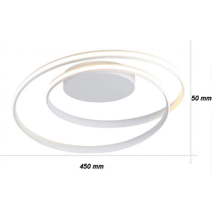 Plafoniera da soffitto moderno a led 32w