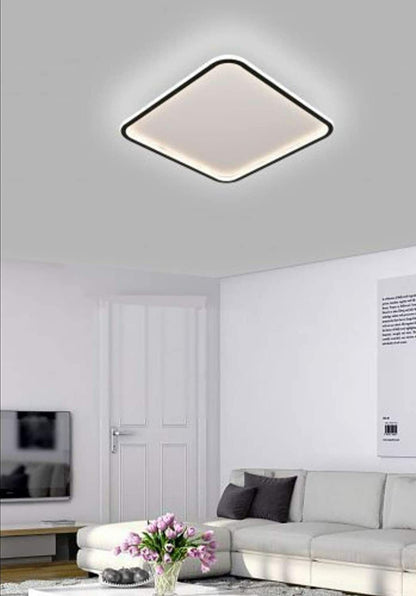 PLAFONIERA LED DA SOFFITTO 50W QUADRATO MODERNO