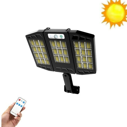 LAMPIONE APPLIQUE SOLARE CON TELECOMANDO 264LED