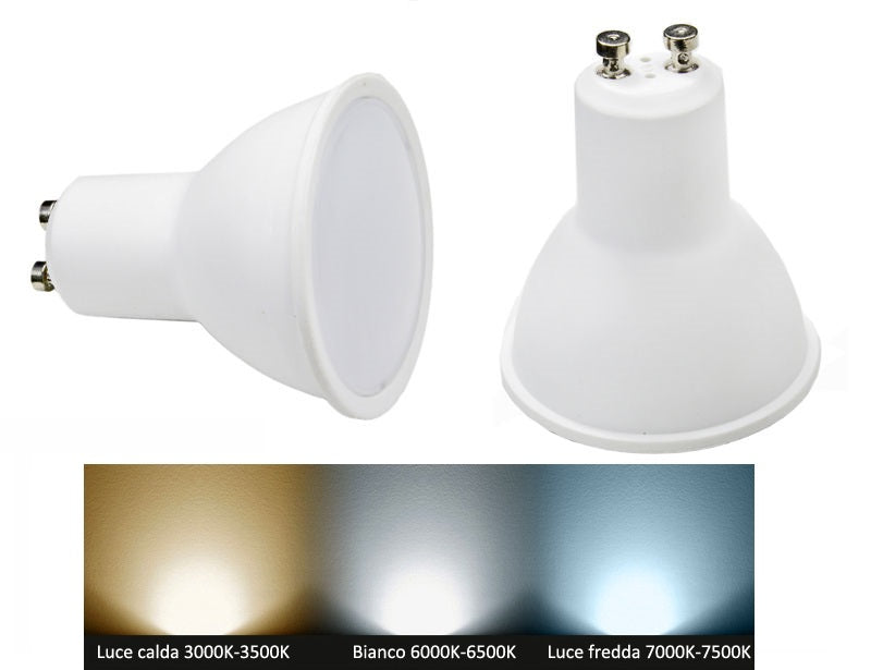 LAMPADA LAMPADINA FARETTO GU10 7W