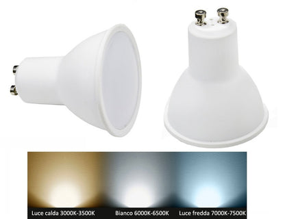 LAMPADA LAMPADINA FARETTO GU10 7W