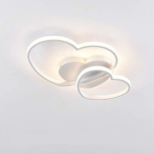 LAMPADARIO LED DOPPIO CUORE 33W