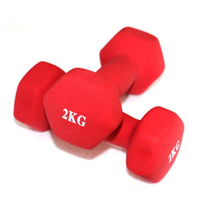 Coppia Manubri Fitness Soft-Touch - 2.0 kg