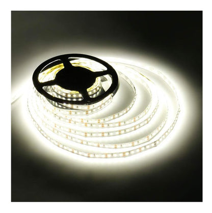 STRISCIA STRIP LED 5050 LUCE BIANCA-CALDA-RGB 220V DA 1M A 100 M
